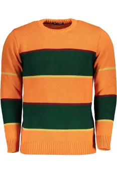 US GRAND POLO MEN'S ORANGE SWEATER