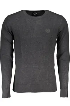 GIAN MARCO VENTURI MEN'S GRAY SWEATER