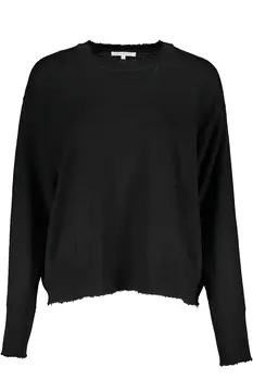 PATRIZIA PEPE WOMEN'S BLACK SWEATER