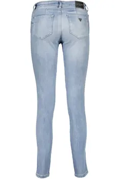 GUESS JEANS JEANS DENIM WOMAN LIGHT BLUE