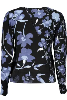 DESIGUAL BLACK WOMEN'S SWEATER