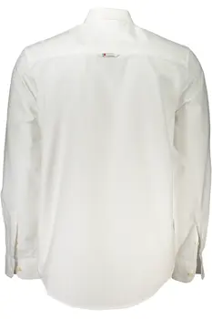 TOMMY HILFIGER MEN'S WHITE LONG SLEEVE SHIRT