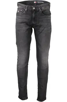 TOMMY HILFIGER MEN'S BLACK DENIM JEANS