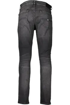 TOMMY HILFIGER MEN'S BLACK DENIM JEANS