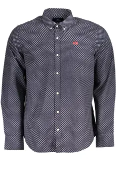 LA MARTINA MEN'S LONG SLEEVE SHIRT BLUE