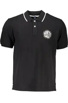 NORTH SAILS MEN'S BLACK SHORT SLEEVED POLO SHIRT