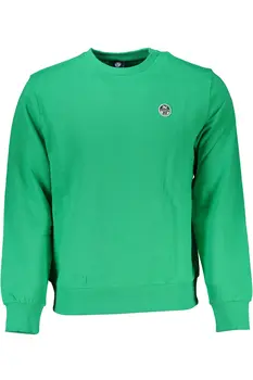 NORTH SAILS GREEN MEN'S ZIPLESS SWEATSHIRT