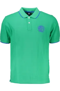 NORTH SAILS GREEN MEN'S SHORT SLEEVED POLO SHIRT