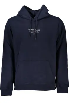 TOMMY HILFIGER MEN'S BLUE ZIPLESS SWEATSHIRT
