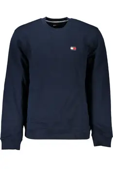 TOMMY HILFIGER MEN'S BLUE ZIPLESS SWEATSHIRT