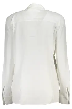 TOMMY HILFIGER WOMEN'S LONG SLEEVE SHIRT WHITE
