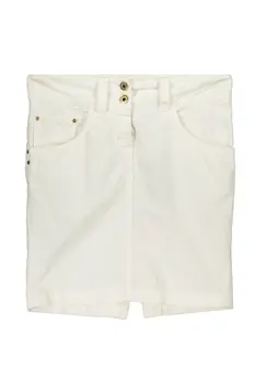 PATRIZIA PEPE WOMEN'S SHORT SKIRT WHITE