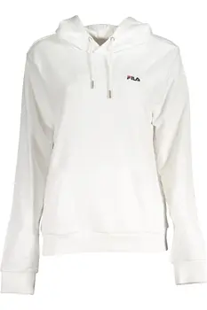 FILA WOMEN'S WHITE SWEATSHIRT WITHOUT ZIP