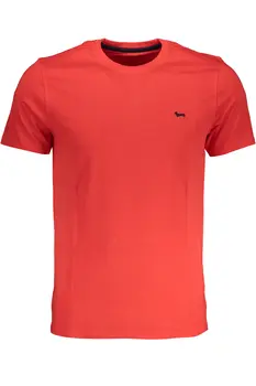 HARMONT & BLAINE MEN'S RED SHORT SLEEVE T-SHIRT