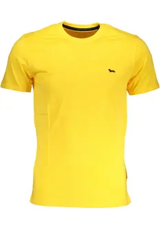 HARMONT & BLAINE YELLOW MEN'S SHORT SLEEVED T-SHIRT