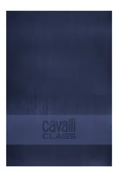 CAVALLI CLASS MEN'S BEACH TOWEL BLUE