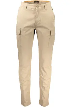 NAPAPIJRI MEN'S BEIGE PANTS