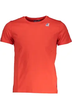 MEN'S RED K-WAY SHORT SLEEVE T-SHIRT