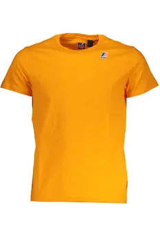 K-WAY ORANGE MEN'S SHORT SLEEVE T-SHIRT