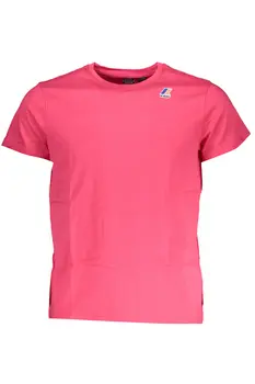 MEN'S K-WAY SHORT SLEEVE T-SHIRT PINK