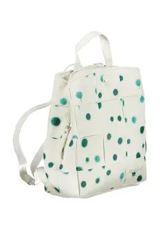DESIGUAL WHITE WOMEN'S BACKPACK