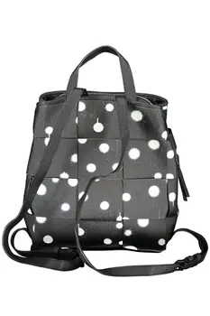 DESIGUAL BLACK WOMEN'S BACKPACK