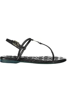 PATRIZIA PEPE BLACK WOMEN'S SANDAL FOOTWEAR