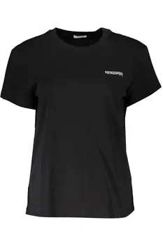 PATRIZIA PEPE WOMEN'S SHORT SLEEVE T-SHIRT BLACK