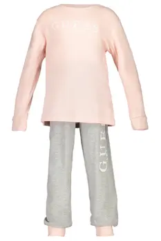 GUESS JEANS PINK GIRL WITHOUT ZIP SWEATSHIRT