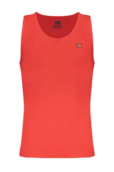 NORWAY 1963 MEN'S RED TANK TOP