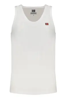 NORWAY 1963 WHITE MEN'S TANK TOP