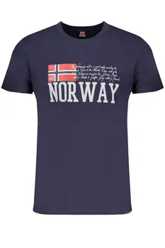 NORWAY 1963 MEN'S SHORT SLEEVE T-SHIRT BLUE