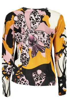DESIGUAL PINK WOMEN'S SWEATER