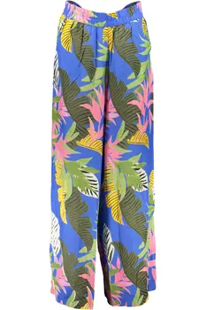DESIGUAL BLUE WOMEN'S TROUSERS