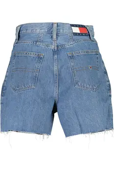 TOMMY HILFIGER JEANS SHORT WOMEN BLUE