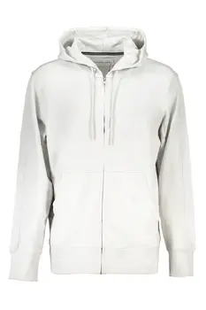 CALVIN KLEIN MEN'S GRAY ZIP SWEATSHIRT