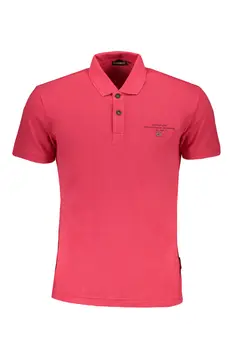 NAPAPIJRI MEN'S SHORT SLEEVED POLO SHIRT PINK