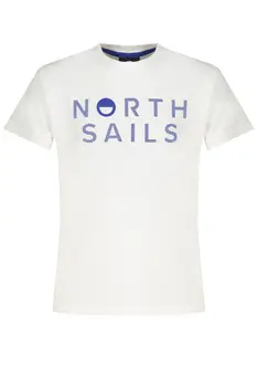 NORTH SAILS WHITE SHORT SLEEVED T-SHIRT FOR CHILDREN