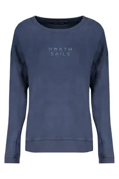 NORTH SAILS WOMEN'S ZIPLESS SWEATSHIRT BLUE