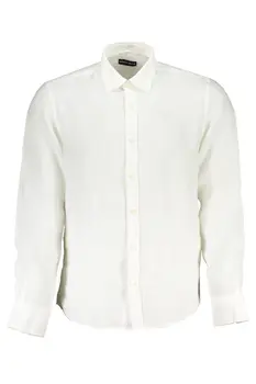 NORTH SAILS MEN'S WHITE LONG SLEEVE SHIRT
