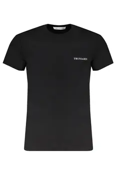 TRUSSARDI MEN'S SHORT SLEEVE T-SHIRT BLACK