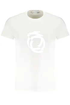 TRUSSARDI SHORT SLEEVED T-SHIRT MEN'S WHITE