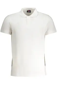 NORWAY 1963 MEN'S WHITE SHORT SLEEVE POLO SHIRT