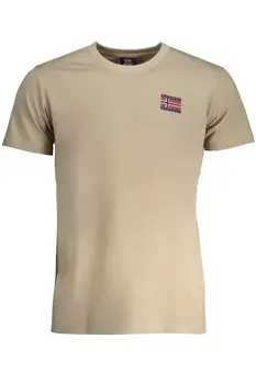 NORWAY 1963 BEIGE MEN'S SHORT SLEEVE T-SHIRT