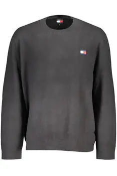 TOMMY HILFIGER MEN'S BLACK SWEATER