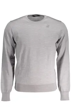 K-WAY GRAY MEN'S SWEATER