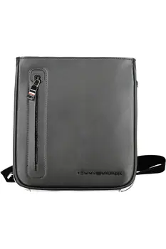 TOMMY HILFIGER MEN'S BLACK SHOULDER BAG