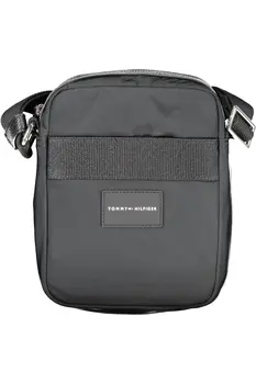 TOMMY HILFIGER MEN'S BLACK SHOULDER BAG