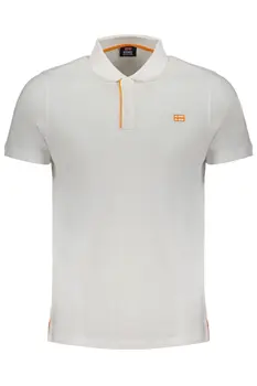 NORWAY 1963 MEN'S WHITE SHORT SLEEVE POLO SHIRT
