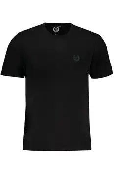 GIAN MARCO VENTURI MEN'S SHORT SLEEVED T-SHIRT BLACK
